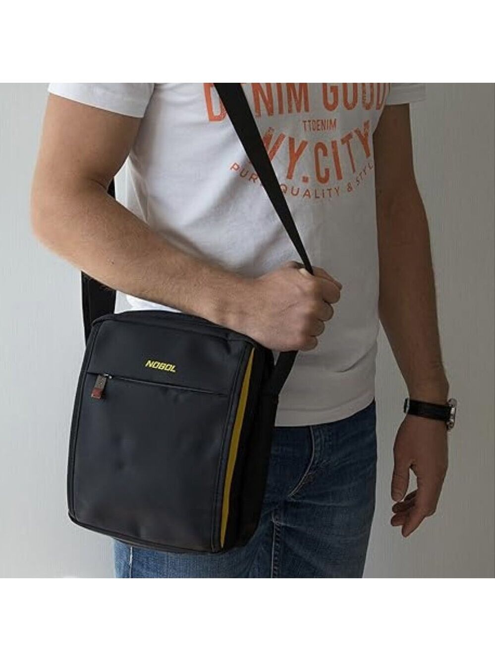Men's Handbag Crossbody Bag for Men Shoulder Bag Mens Work Bag Man Purse